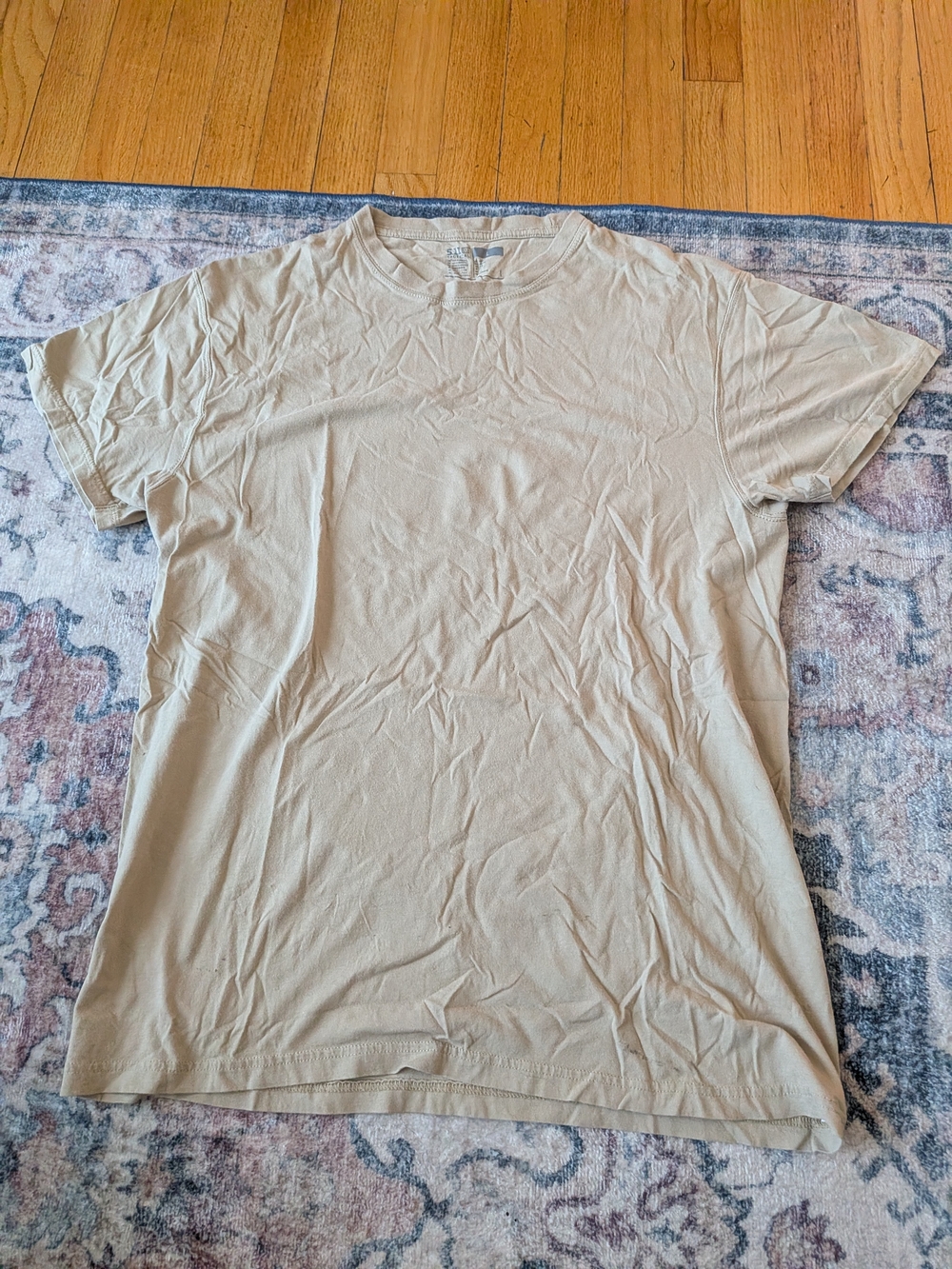 5.11 Tactical Short Sleeve Crew T-Shirt in Tan